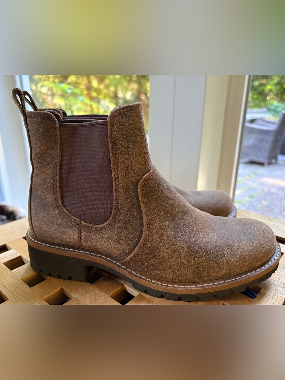 Ecco leather boots